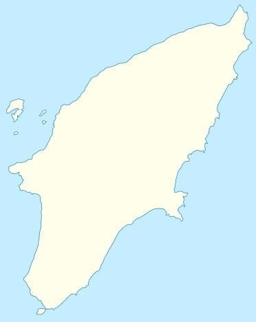 Map Of Rhodes - The Island Of Rhodes Courtesy Of Vwsmok (Wikimedia Commons)