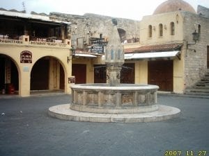 Ipokratous Fountain - The Medieval City In Rhodes