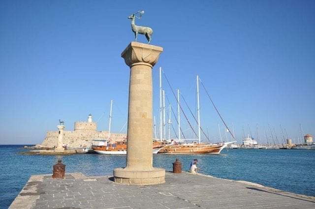 Location Of The Colossus In Rhodes