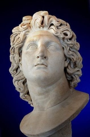greek titan helios statue