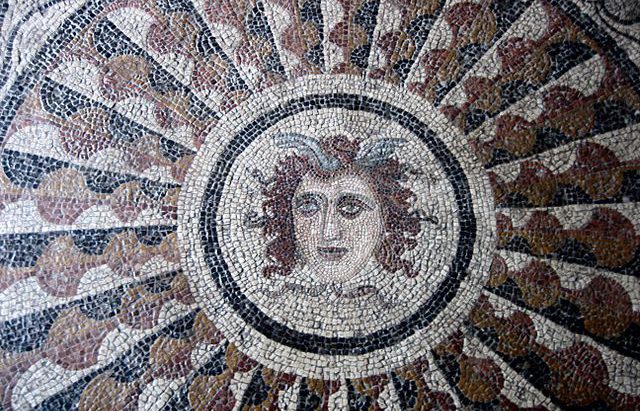 Medusa - The Palace Of The Grand Masters In Rhodes