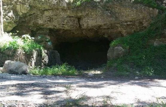 Entrance To The Caves - Rodini Park In Rhodes