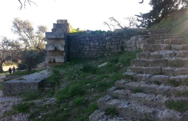 The Steps To The Old Stadium - Monte Smith In Rhodes