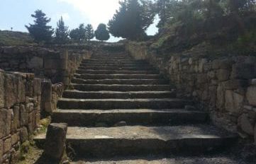 Steps To The Acropolis - Ancient Kamiros In Rhodes