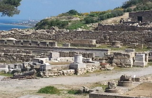 The Ruins In Kamiros - Ancient Kamiros In Rhodes