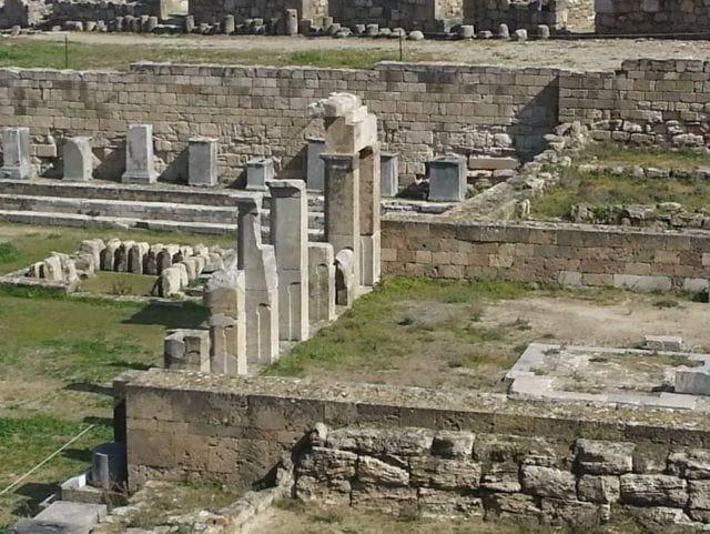 Ancient Kamiros In Rhodes