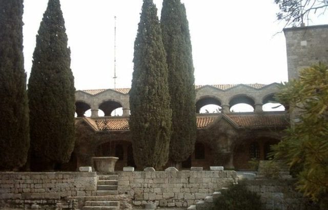 The Beautiful Monastery - Filerimos In Rhodes