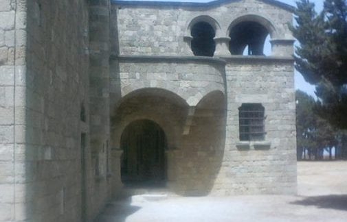 A Pleasant Entrance - Filerimos In Rhodes