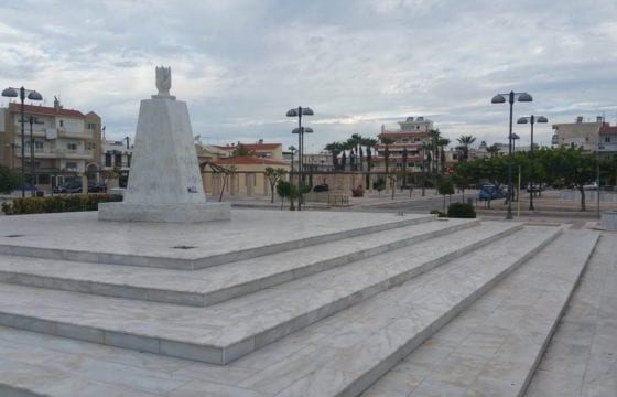 The Village Square Of Ialyssos In Rhodes
