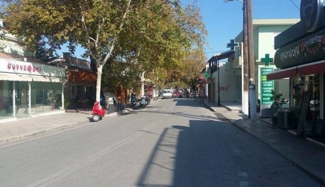High Street Of Kremasti - Kremasti In Rhodes