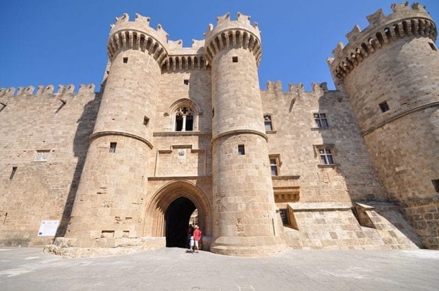 The Palace Of The Grand Masters In Rhodes