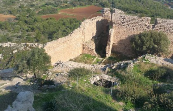 The North West Corner - Kritinia Castle In Rhodes
