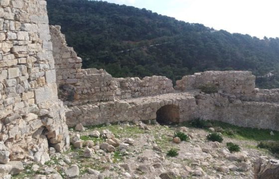 The Ancient Walls - Monolithos Castle In Rhodes