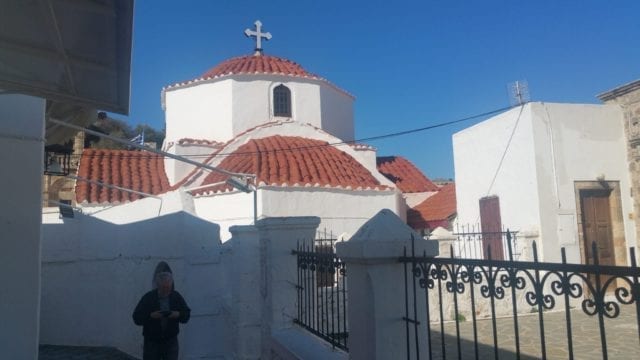 Church Of Our Lady - Lindos Village In Rhodes