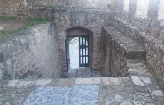 Through The Entrance Gate - The Acropolis Of Lindos in Rhodes