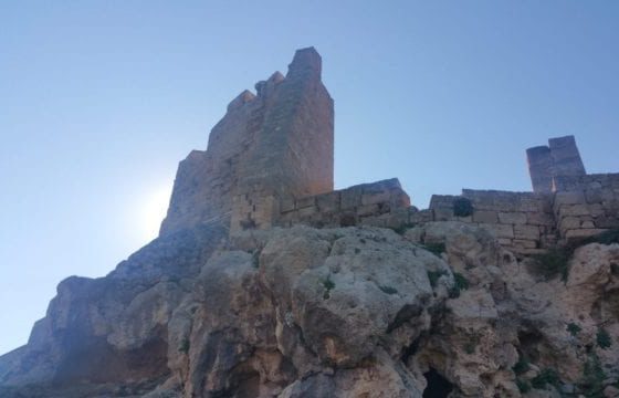 The Towering Structure - The Acropolis Of Lindos in Rhodes