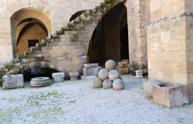 Within The Courtyard - The Rhodes Archaeological Museum