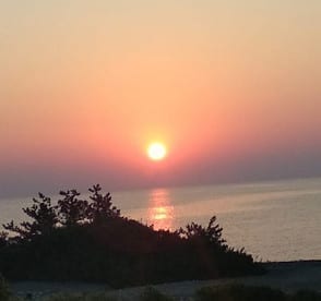 The Sunset From Gennadi - Gennadi in Rhodes